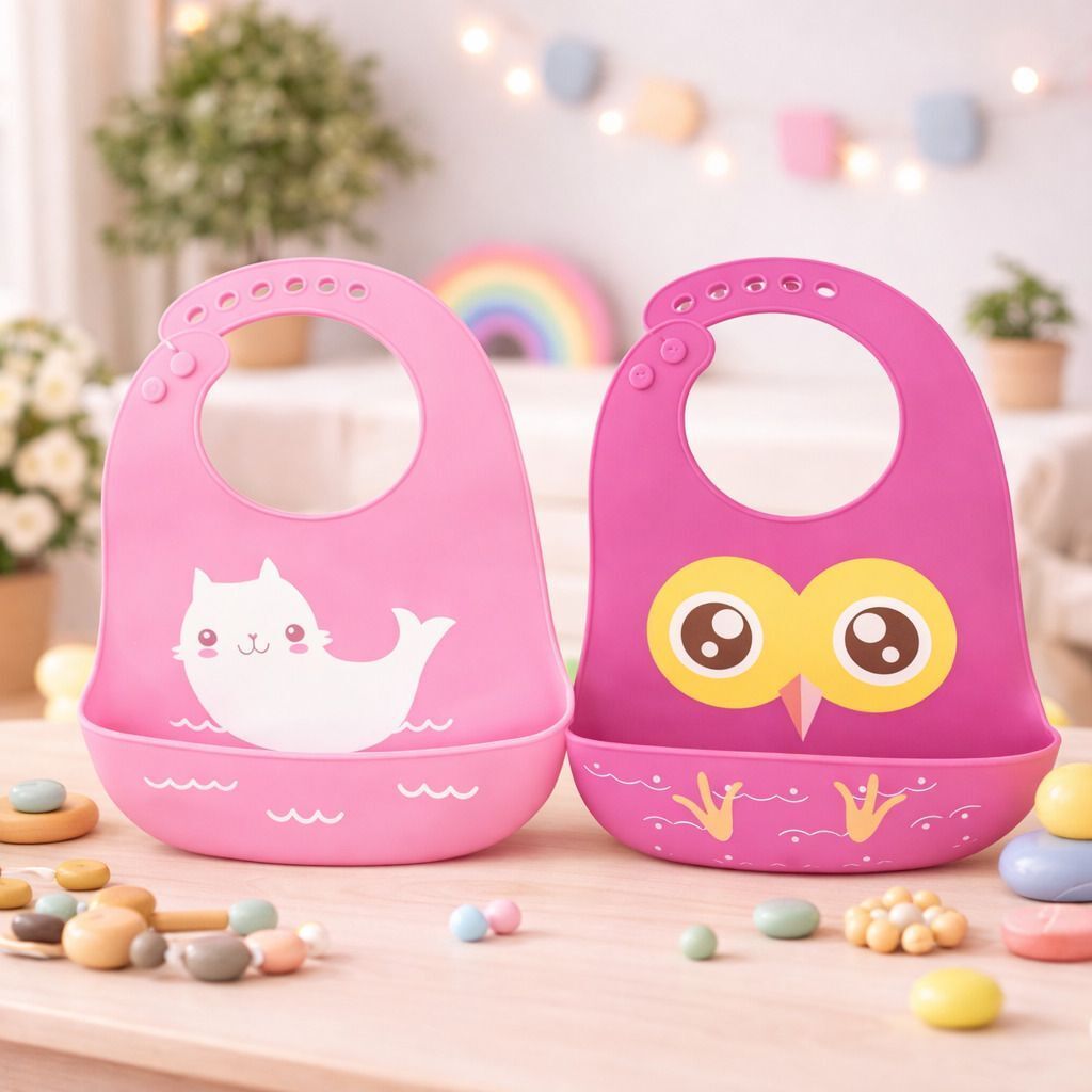 aerex Silicone Baby Feeding Bib with Food Catcher For Weaning Babies & Toddlers-picture-23