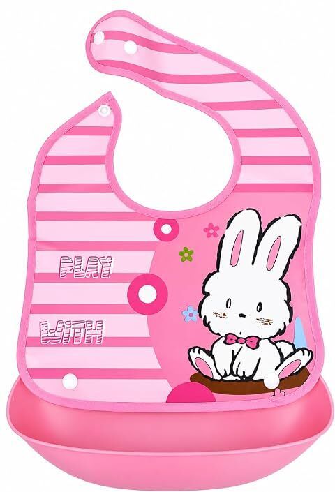 Rabbit Silicone Bib-image-37