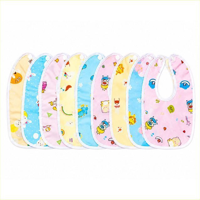 bubblino Reusable Waterproof Bib for babies | Adjustable Feeding & Drool Bibs | Pack of 9-picture-10