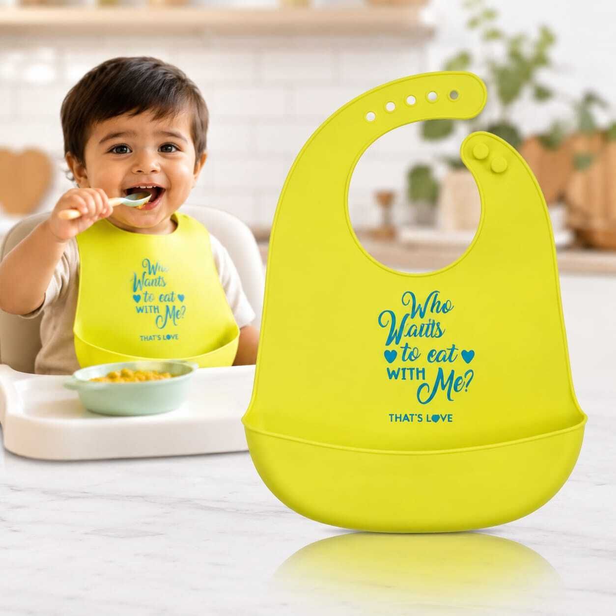 Food Grade Silicone Bib for Baby-image-3