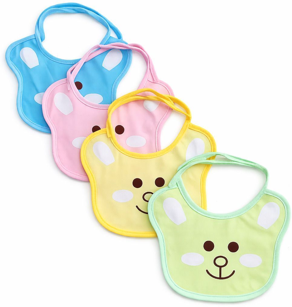 honey boo Waterproof Cotton Baby Bibs , Adjustable Neck Closure Feeding Bibs.-picture-22