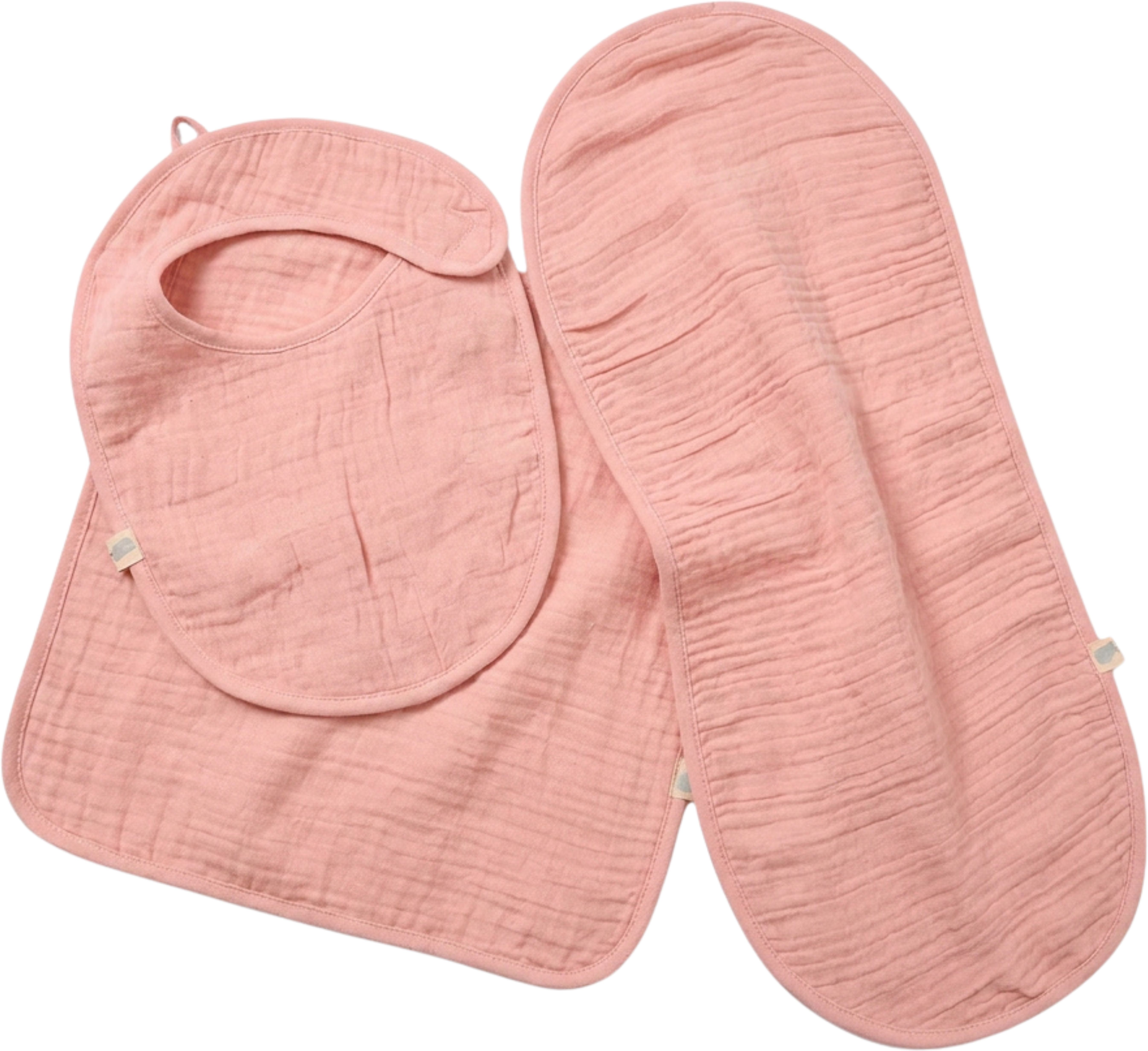 Baby Gauze Feeding Essentials for Newborns 3-Piece Set-image-30