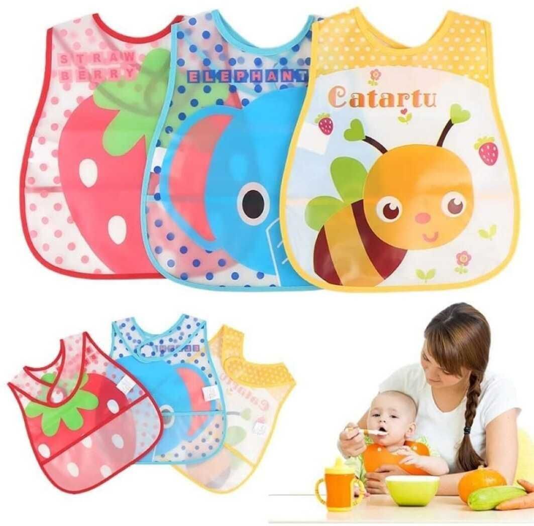 Leak proof Apron ,feeding Baby Bibs-image-11