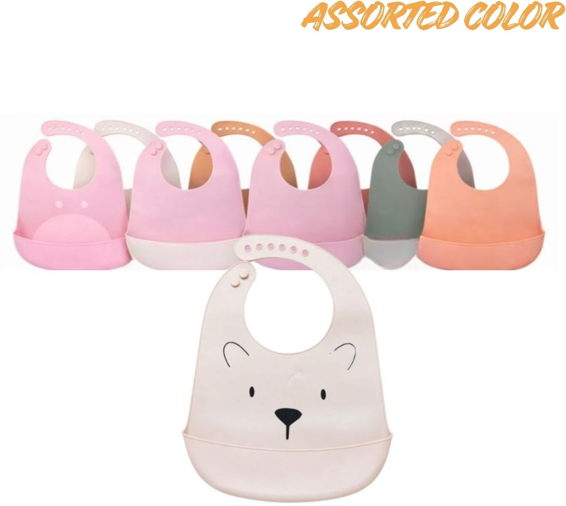 kalra magic Waterproof Adjustable Silicone Baby Bib for Toddlers & Infants (6M–5Y)-picture-29