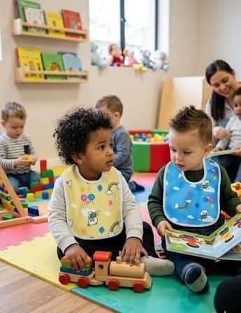 Waterproof Baby Apron with Bib for baby Pack of 4 (Multicolor)-image-49