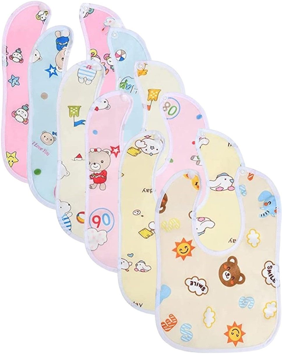 rb point Teething Baby Bibs with Absorbent Material, Snap Closure-picture-16