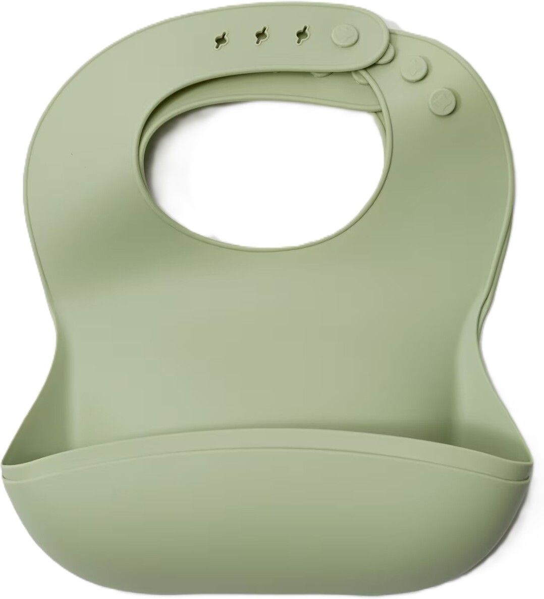 Silicone Baby Feeding Bib for Weaning, Infants & toddlers with Crumb Catcher-image-42