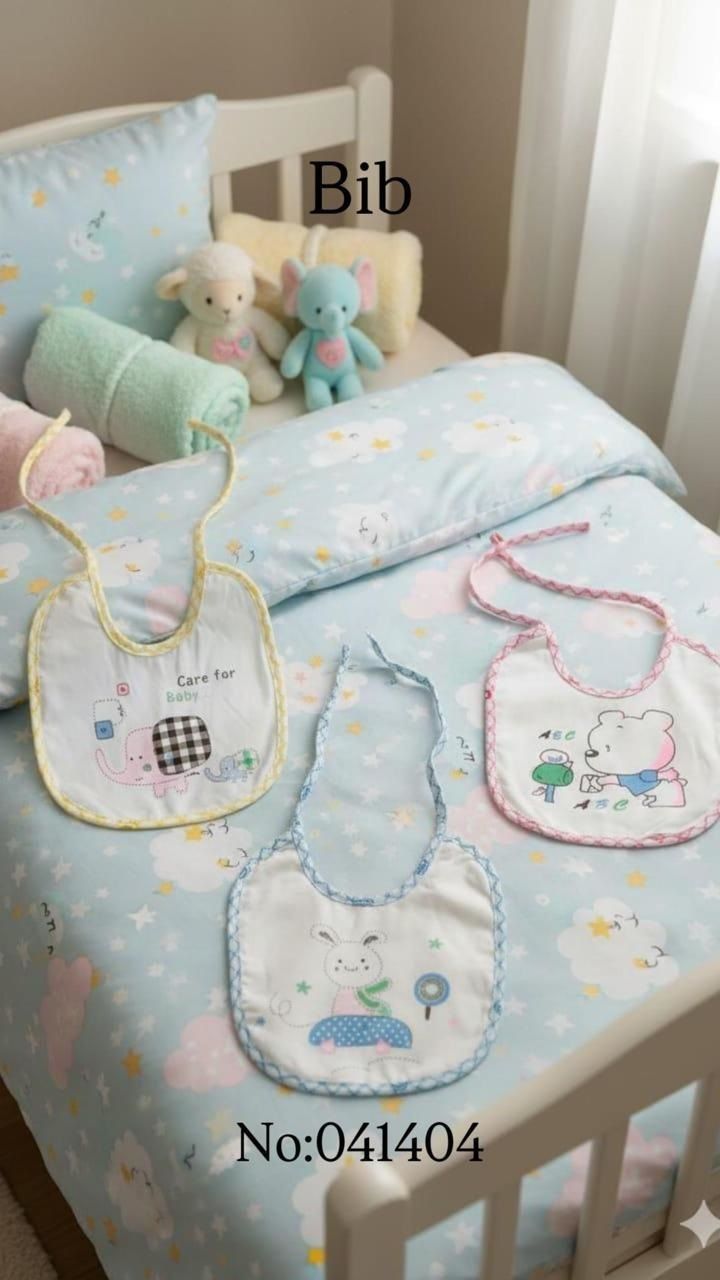 kiyaan KIDS NICE BIB UNIQUE DESIGN 3PCS-picture-14