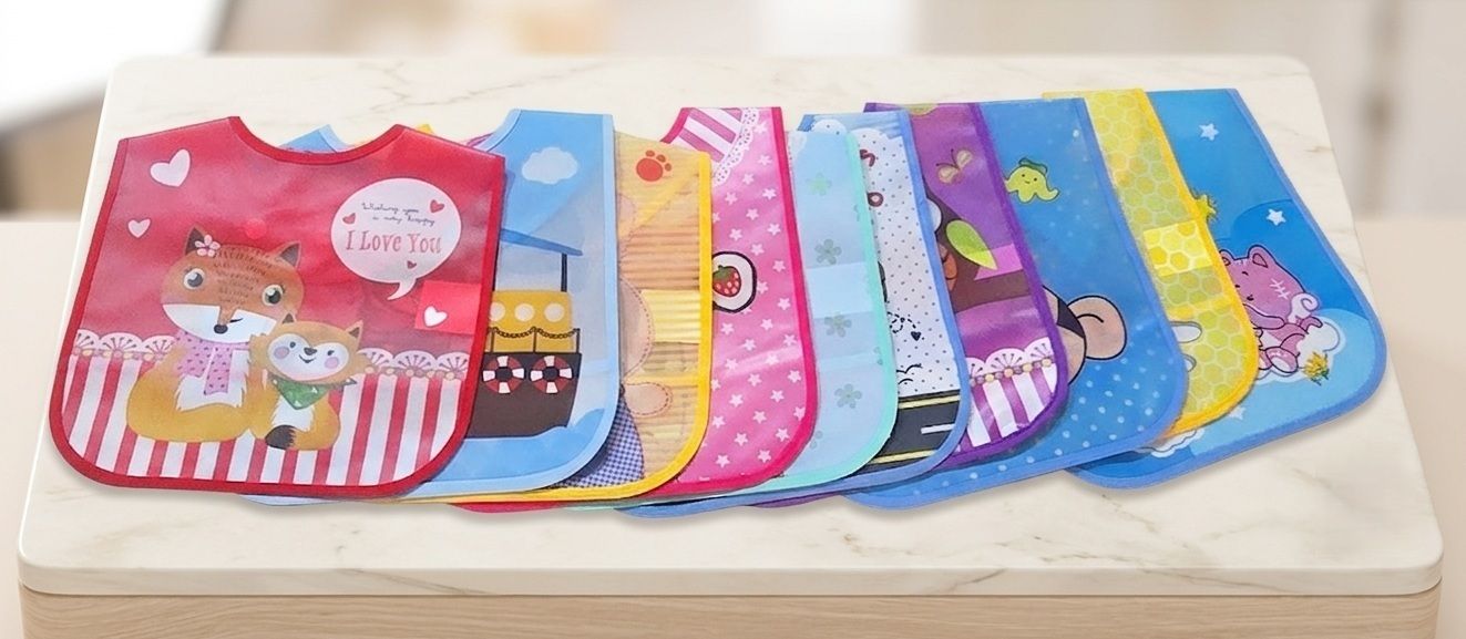 waterproof plasitic bib for kids-image-34