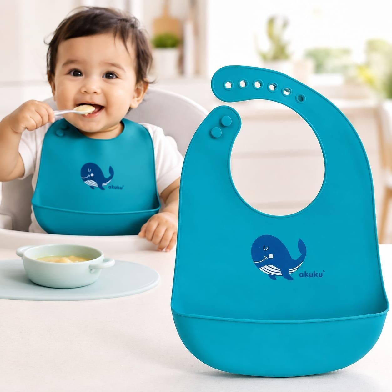 kavya beauty Silicone Feeding Bib-picture-14