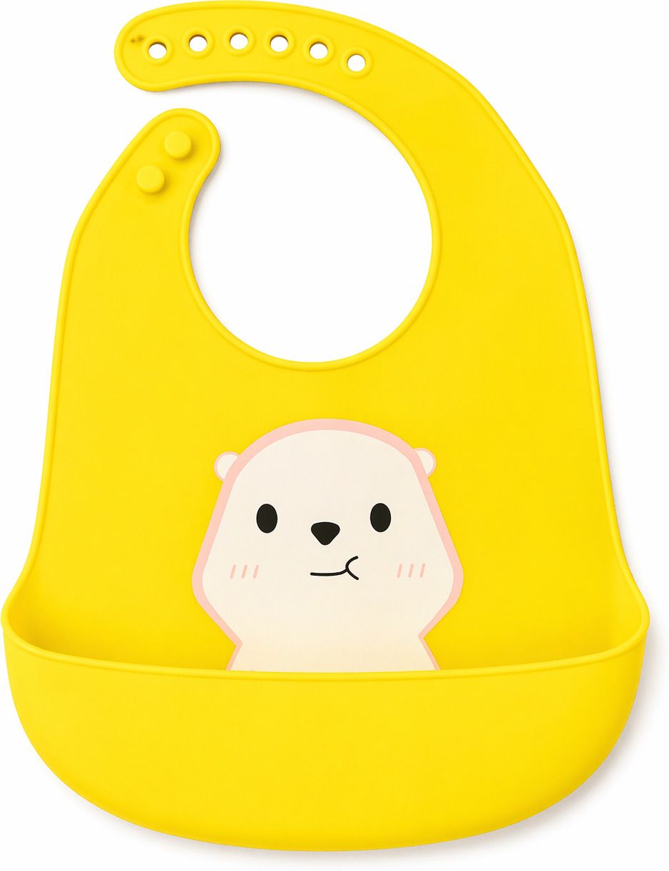 chinmay kids Light Weight, Waterproof, Unisex Silicone Baby Bib for Feeding & Weaning-picture-13
