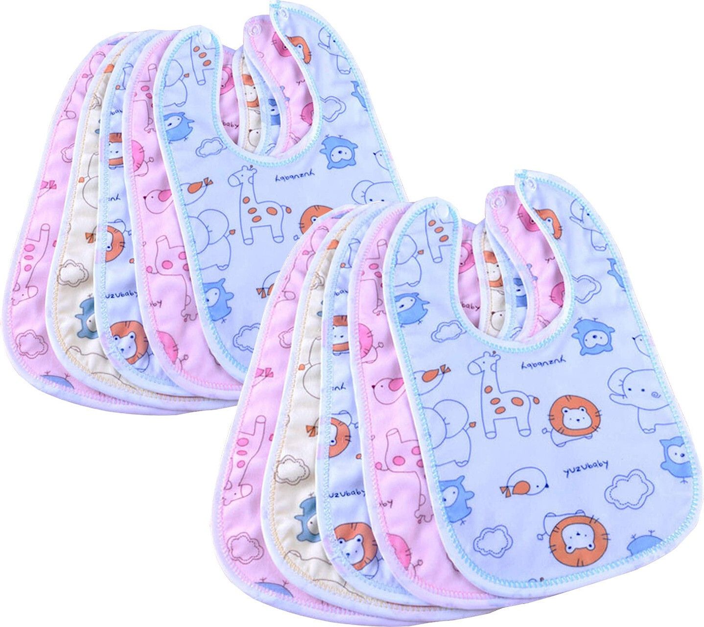 house of common Baby Button Bibs Apron for Waterproof3039-picture-14