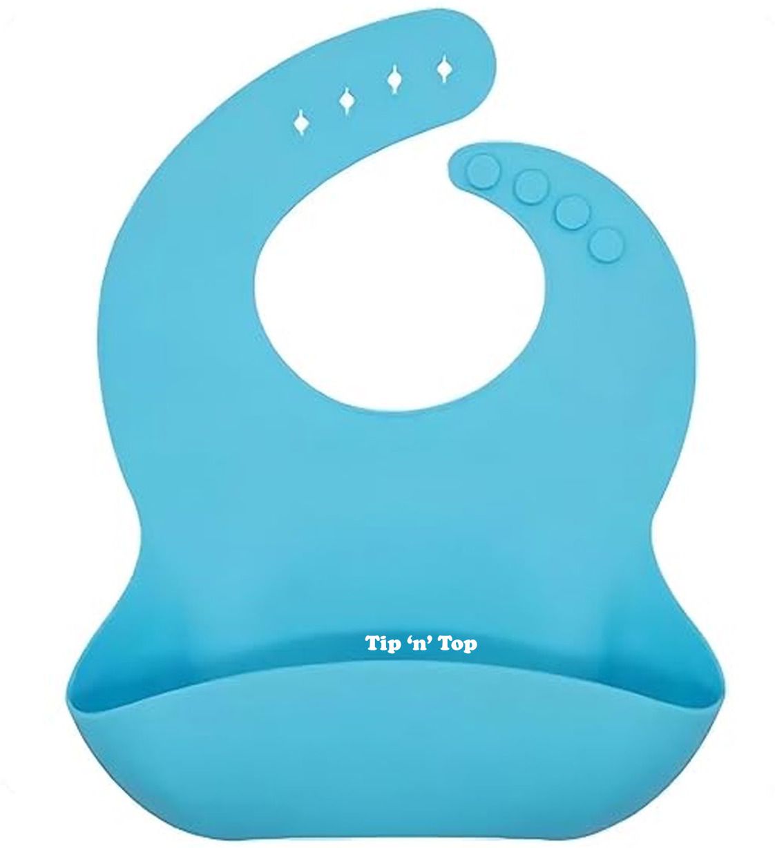 SIlicon Baby Feeding Bibs Reusable and Size Adjustable, WaterProof-image-45