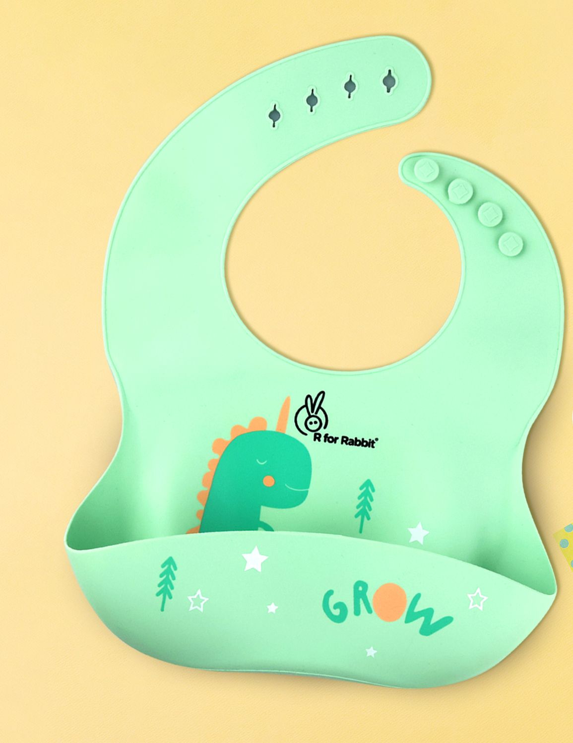 r for rabbit Waterproof & Easy to Clean Baby Bibs/Aprons with Built-in Food Pocket-picture-39
