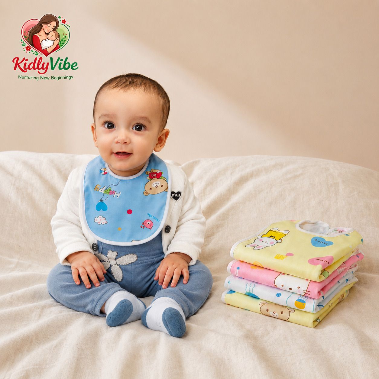 kidlyvibe Premium Quality Bibs-picture-36