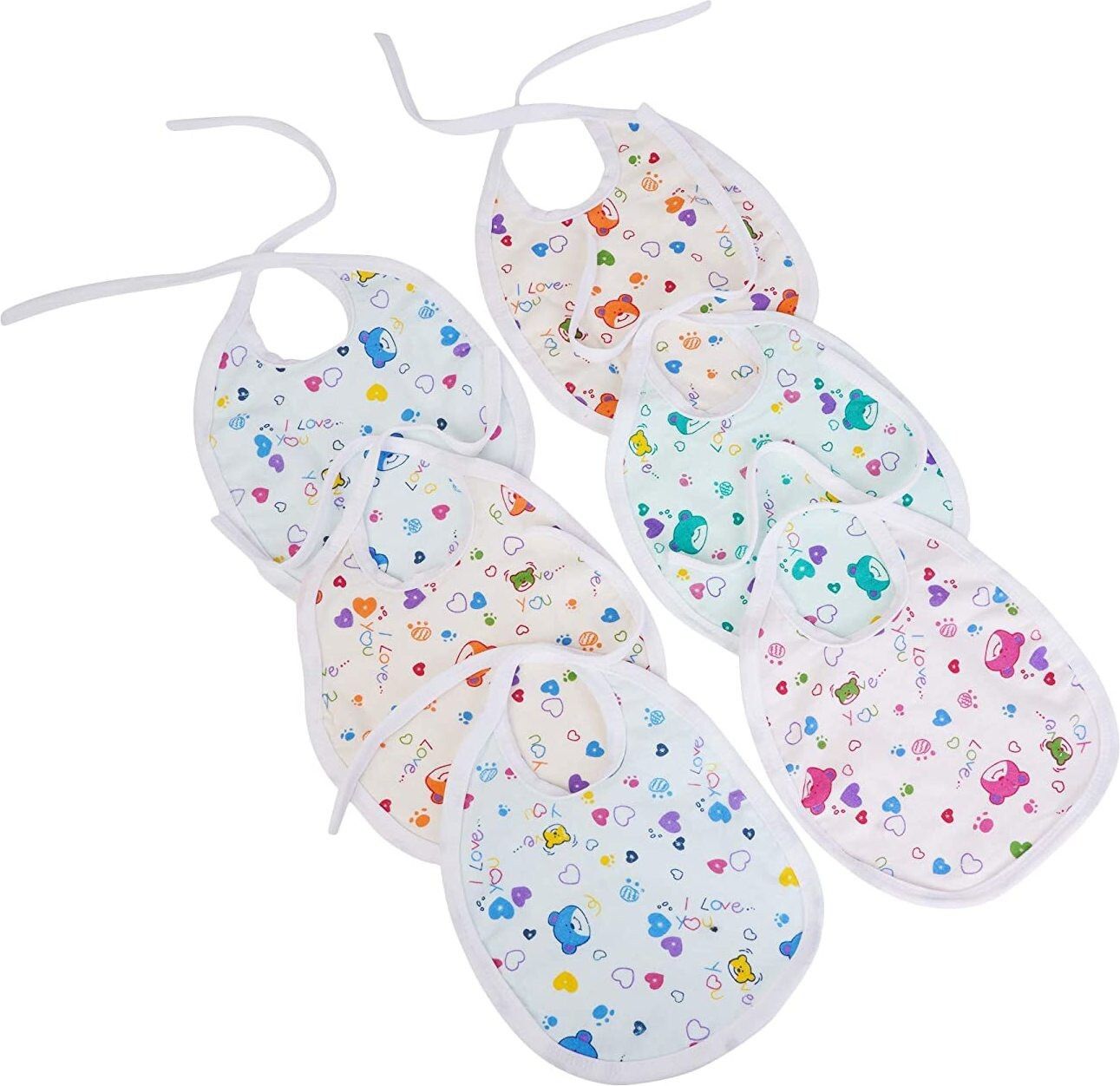 Soft Cotton Bibs/Apron For Baby (0-12 Months)-image-46