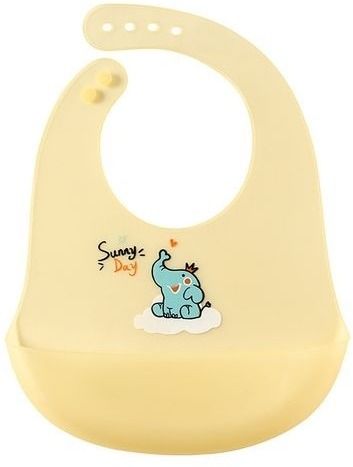 Silicone Baby Bib, Saliva Drool Bag, Drool Towel Lightweight Waterproof Bib-image-31