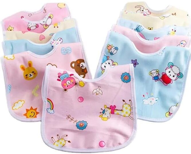 Waterproof Baby Bib For Baby Apron with – Easy-Clean Feeding Apron for Infants-image-34