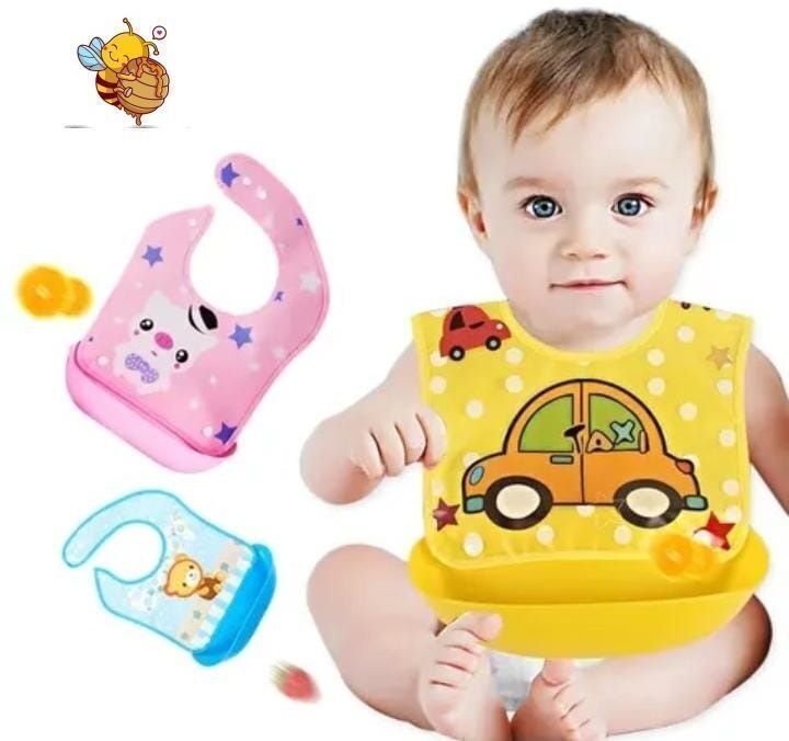 Baby tray bibs/desginer/print/ BAP FREE /spoil free /cloth protective /apron-image-42