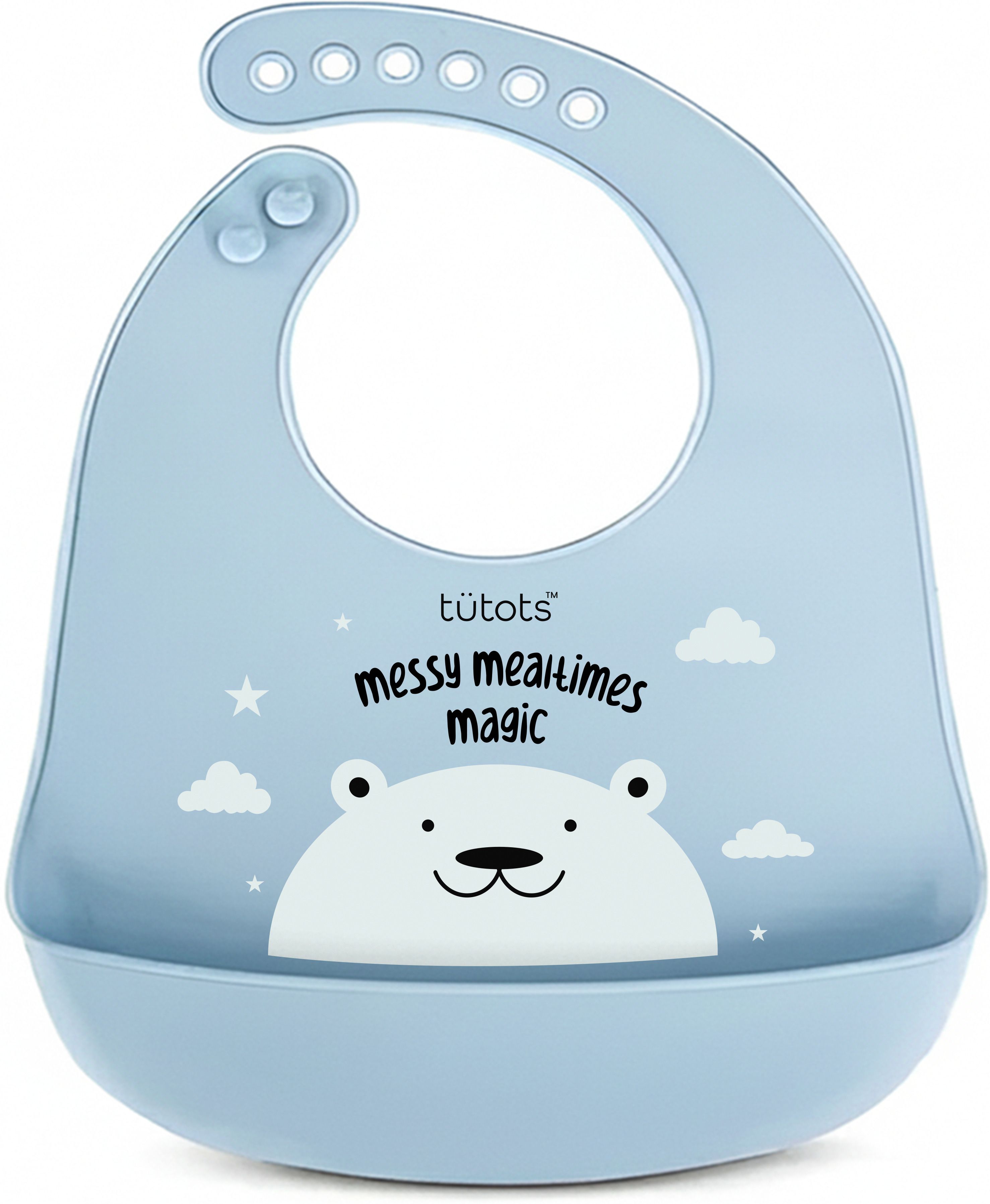 tutots Silicone Baby Bib for Feeding & Weaning Babies and Toddlers Waterproof-picture-12