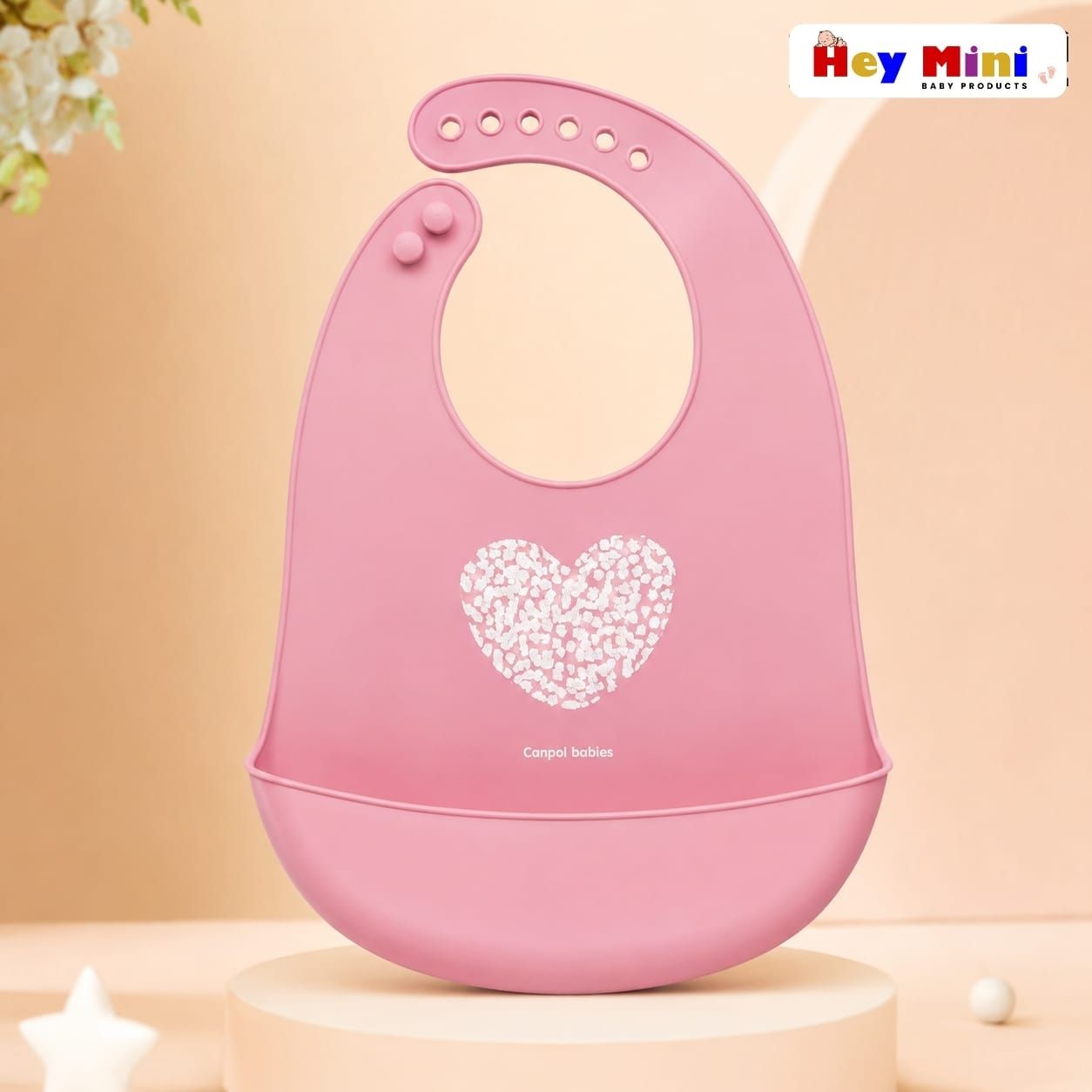 Heart Silicone Bib for Babies-image-35