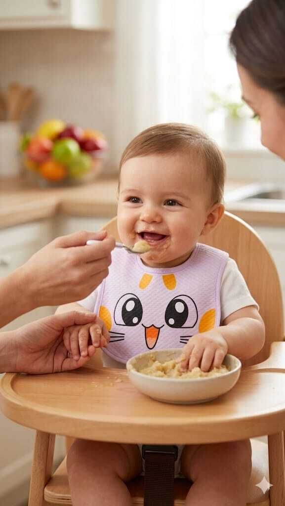 baby holic Baby Cotton Bib Soft Absorbent Feeding Bib for Babies with Snap Closure-picture-27