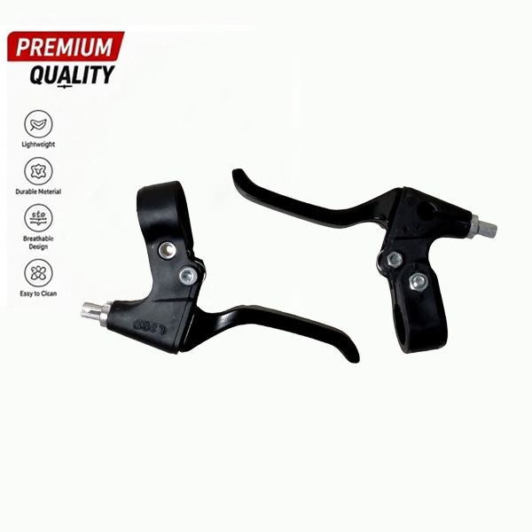 Bicycle Power Disc Brakes Lever Set Color Black Brake Shoe Bicycle Brake Disk-image-4