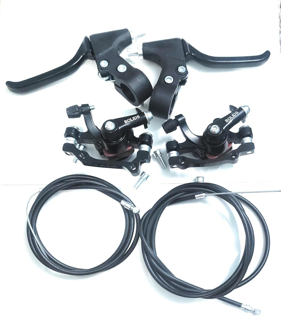 Bicycle Disk Break Caliper,cablewire and Black Lever(Rear and Front) Combo Bicycle Brake Disk-image-43