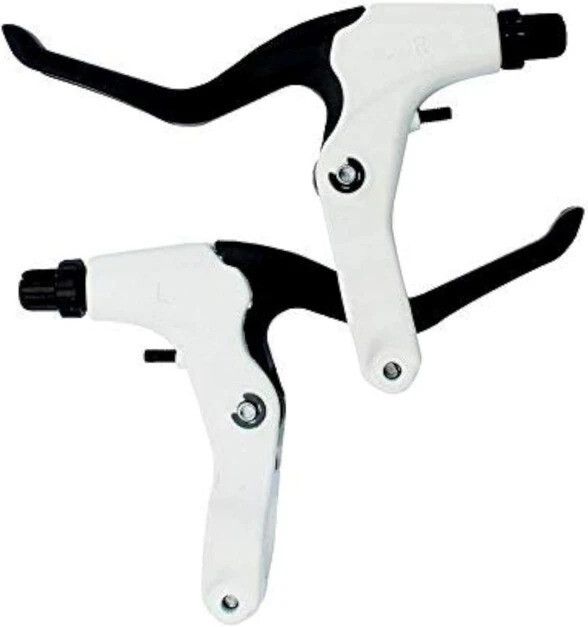PREMIUM QUALITY DESIGNER TYPE FULL ALLOY HEAVY DUTY CYCLE BRAKE LEVER SET Bicycle Brake Disk-image-32