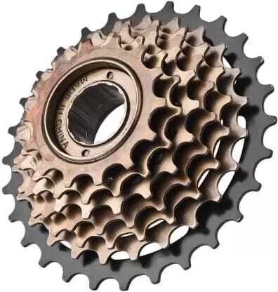 7 Speed Bicycle Cassette Freewheel 14-28T for MTB Road Bike Accessories Bicycle Brake Disk-image-9