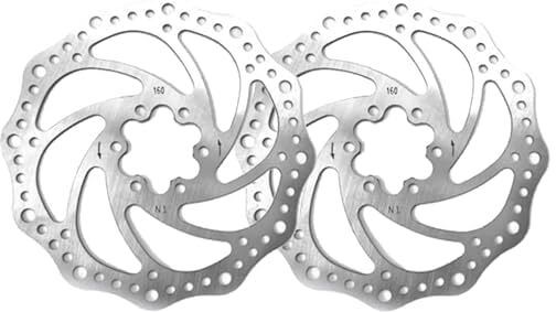 160mm Bicycle Disc Plate with Mounting Screws (Front & Rear Combo) Bicycle Brake Disk-image-31
