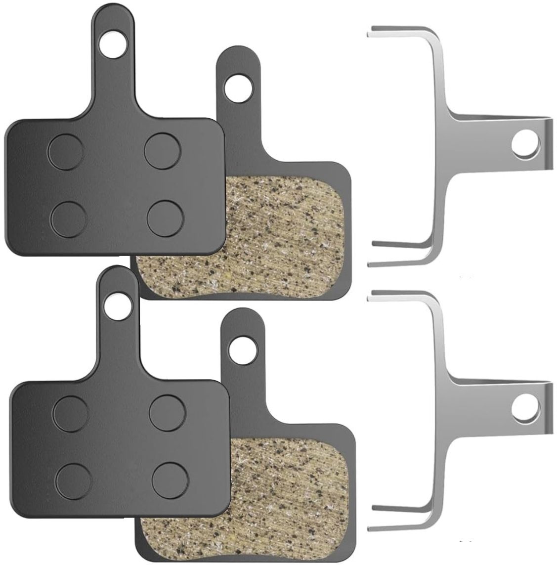 Bicycle Disc Braking Pads 2pair MTB Mountain Resin Disc Cycle Brake Disc Machine Bicycle Brake Disk