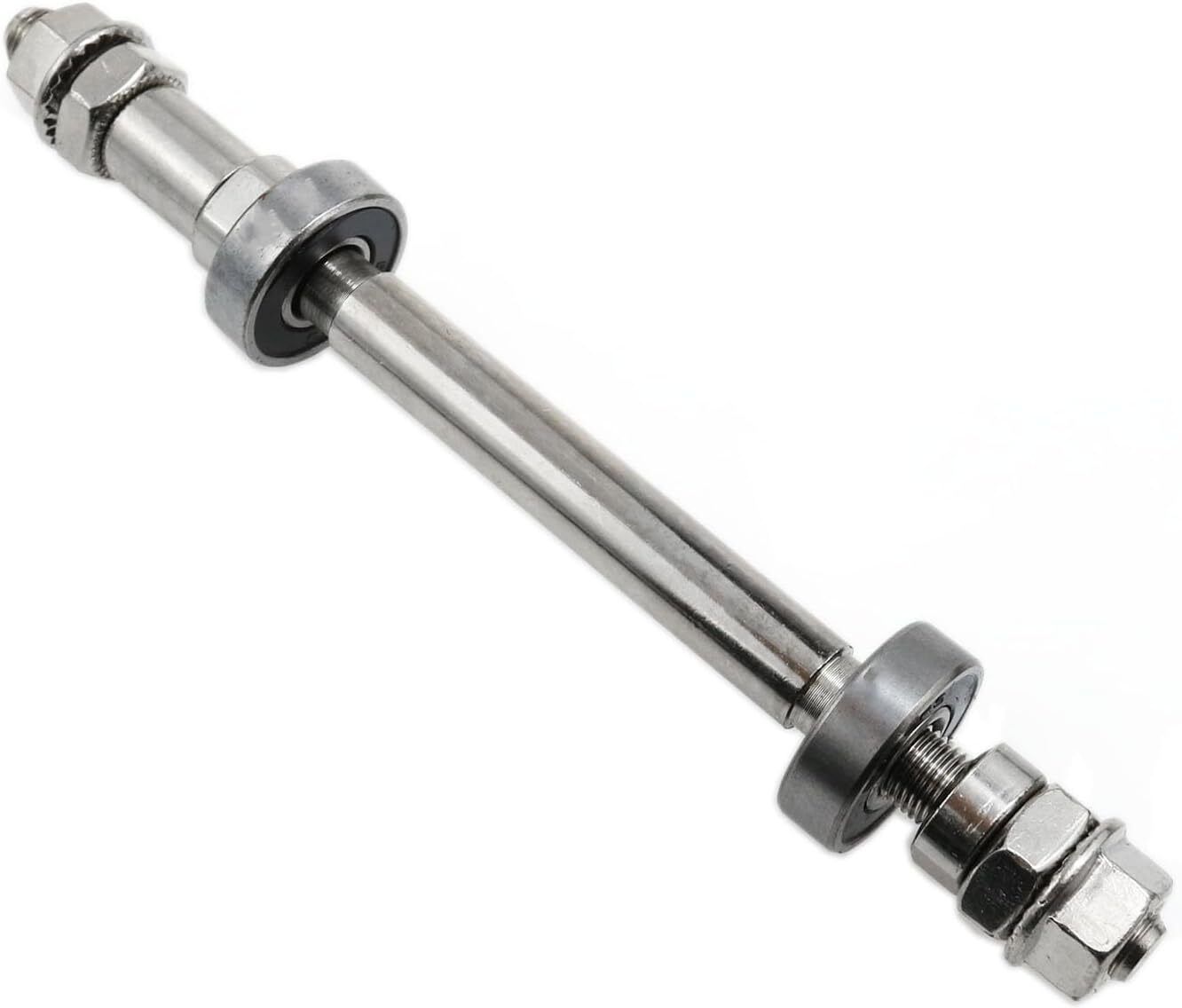 Bicycle Hub Axle with Bearing Both Side Rear 1pc Bicycle Brake Disk-image-21