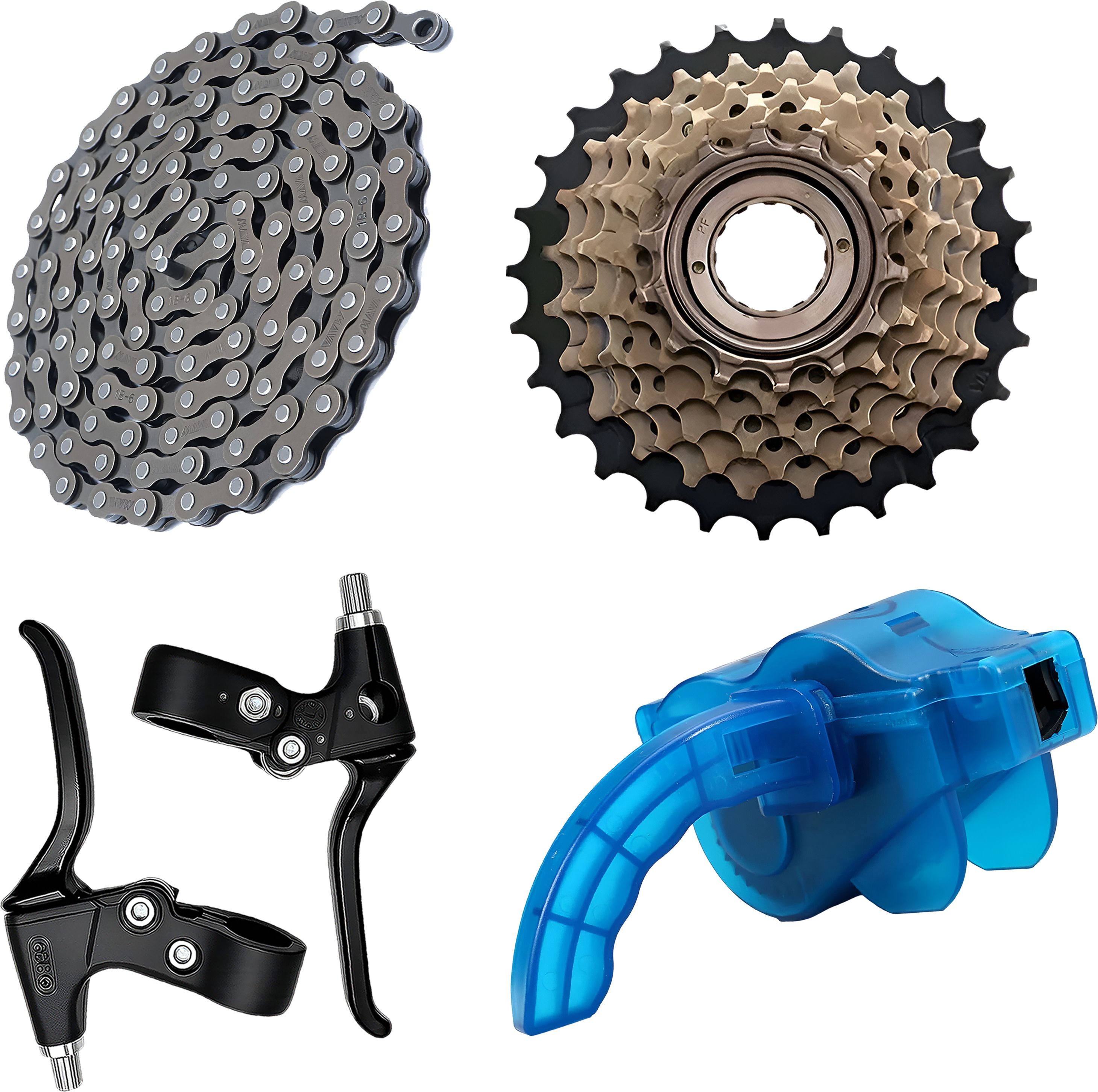 razaiq Cycle Chain Washer Kit with 116 Link Chain & 14-28T Cassette Combo Bicycle Brake Disk-picture-18