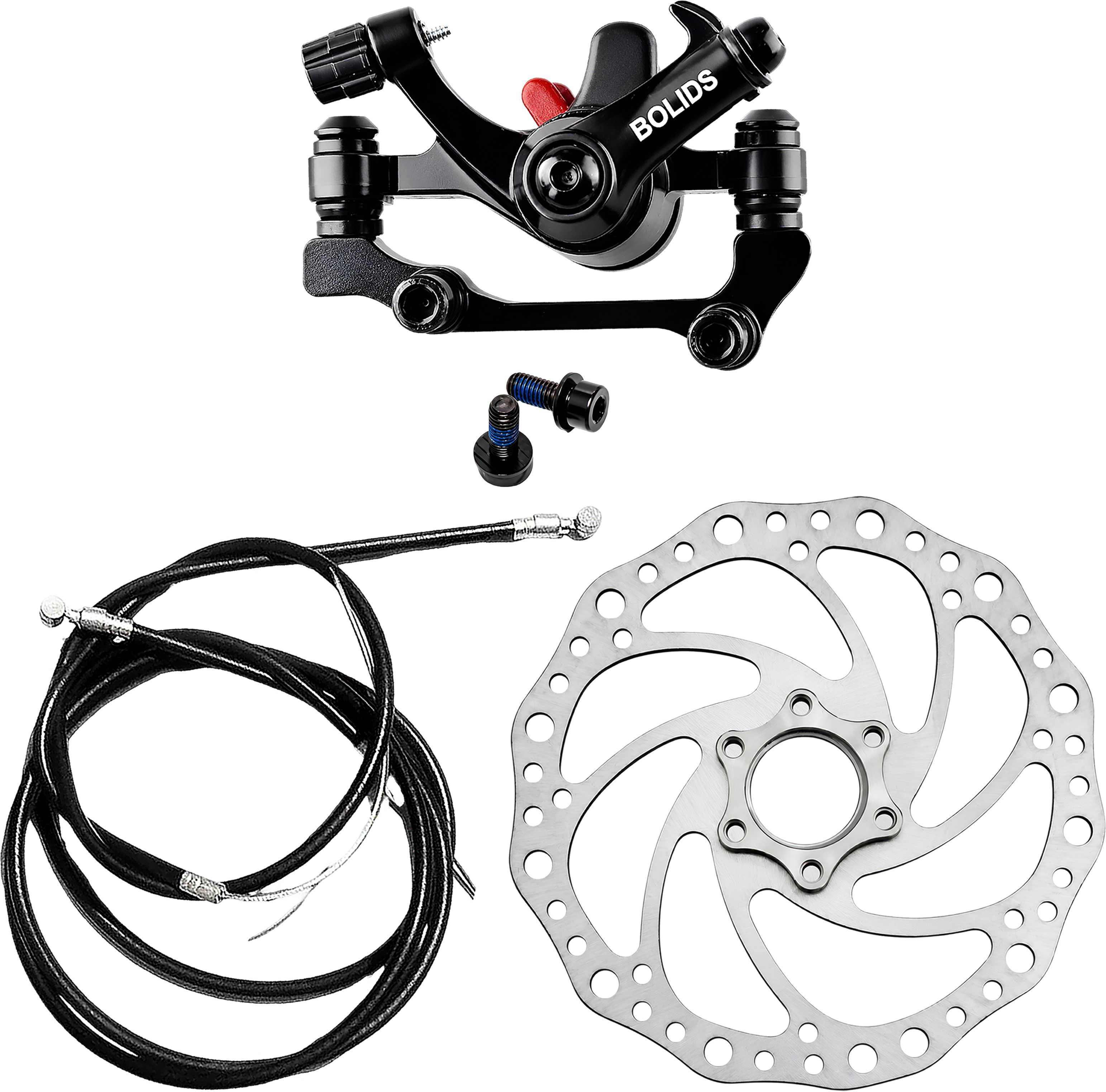 razaiq Cycle Brake Upgrade Kit with Rotor Plate & Disc Brake Cable Wire Set Bicycle Brake Disk-picture-27