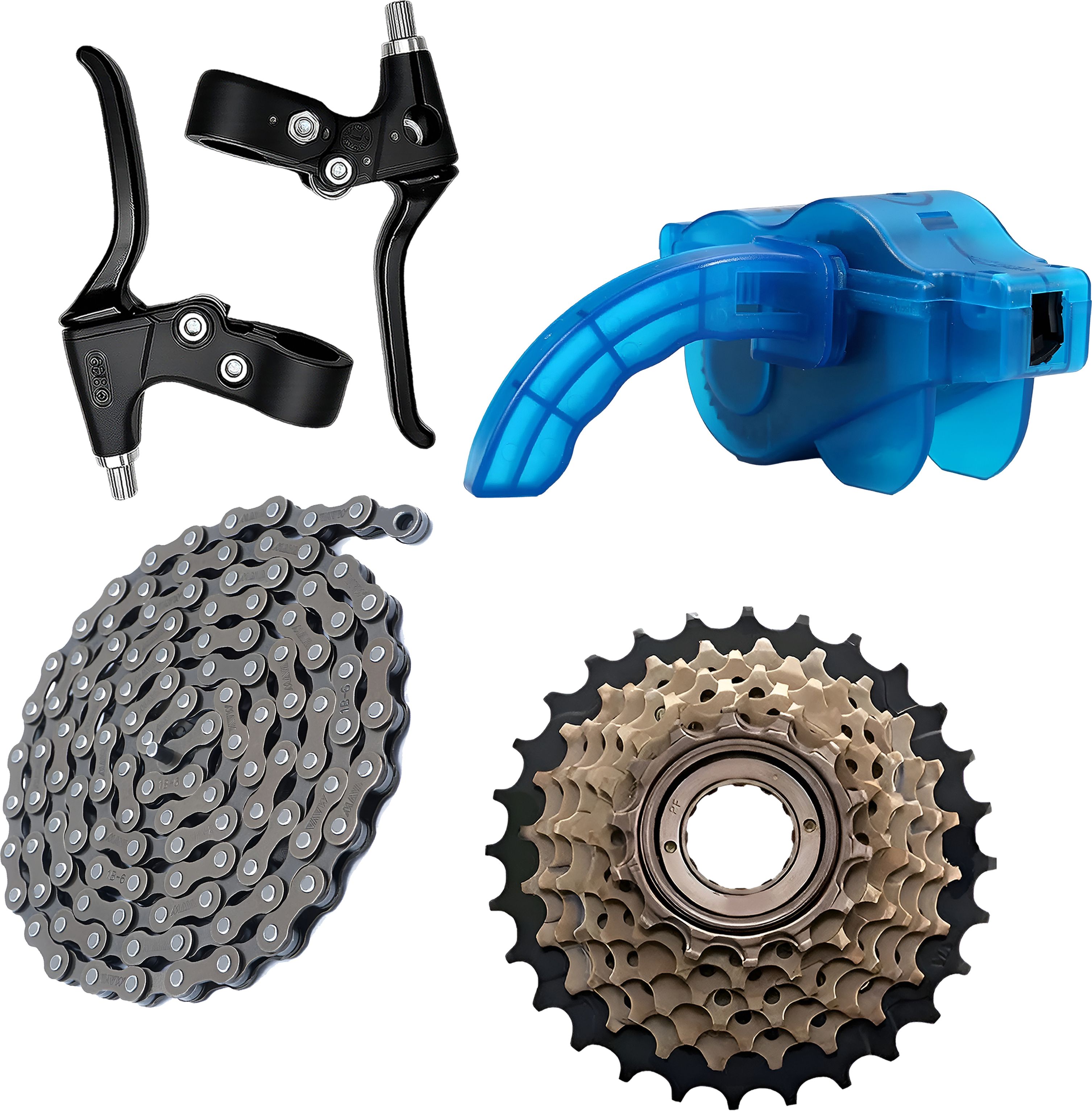 razaiq Bicycle Chain Cleaner Kit with Chain, 7 Speed Cassette & Brake Wire Bicycle Brake Disk-picture-22