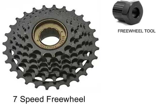 Bicycle 7 Speed Tool Mountain MTB 14-28 Teeth Freewheel Bicycle Brake Disk-image-23