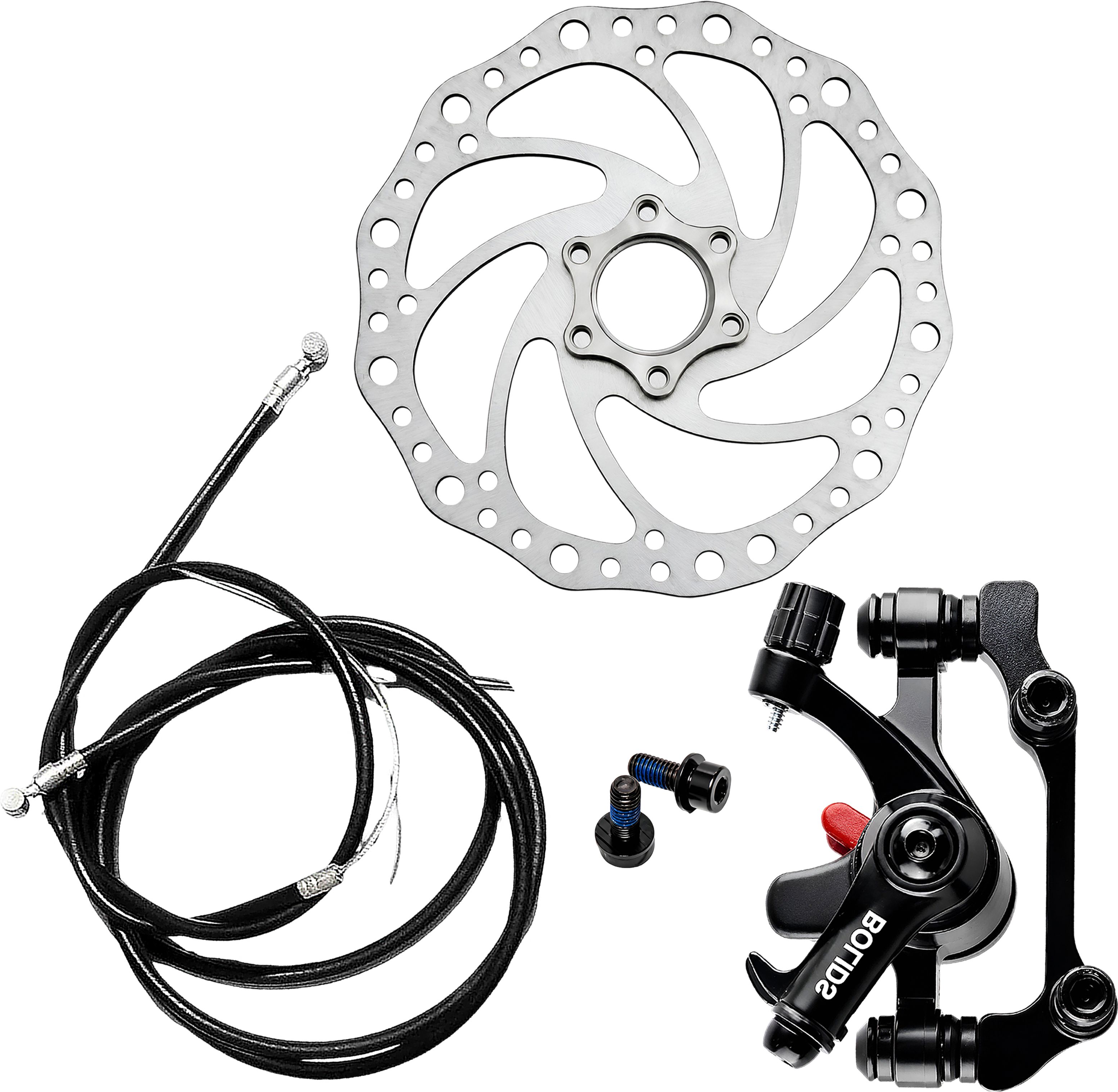 razaiq Cycle Disc Brake Replacement Kit with Rotor Plate & Brake Cable Wire Set Bicycle Brake Disk-picture-39