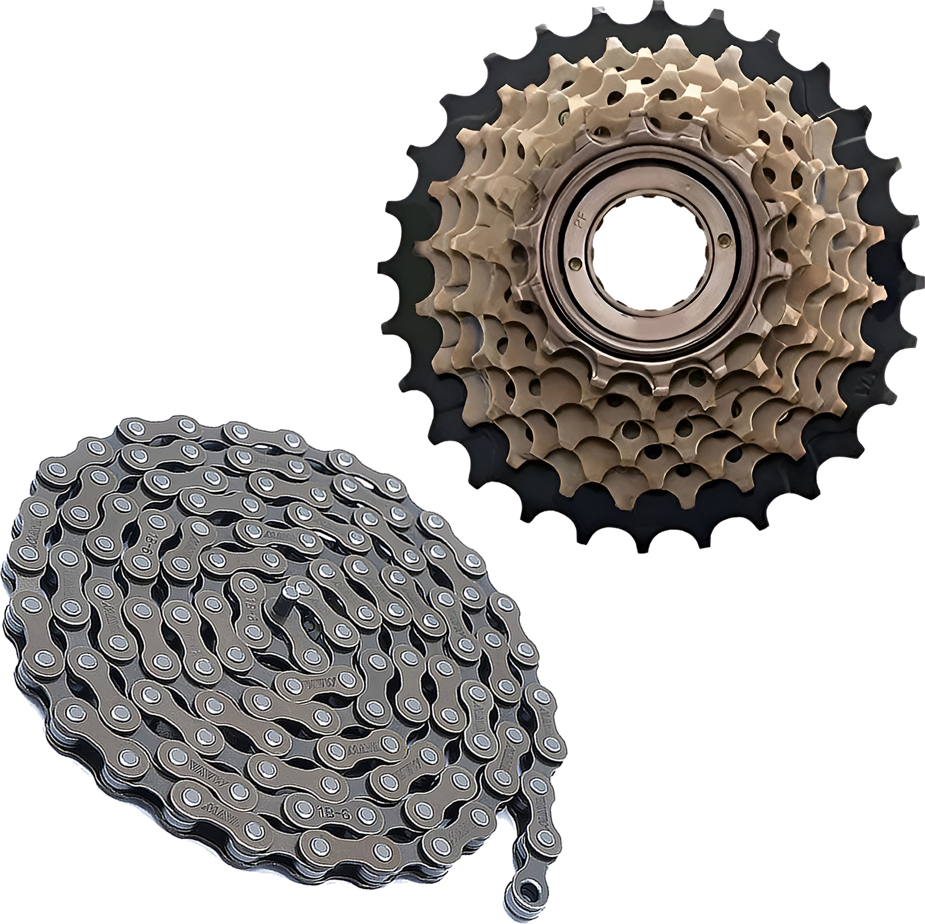 razaiq 7 Speed Bicycle Gear Kit with 14-28T Cassette, Chain & Rear Derailleur Bicycle Brake Disk-picture-27