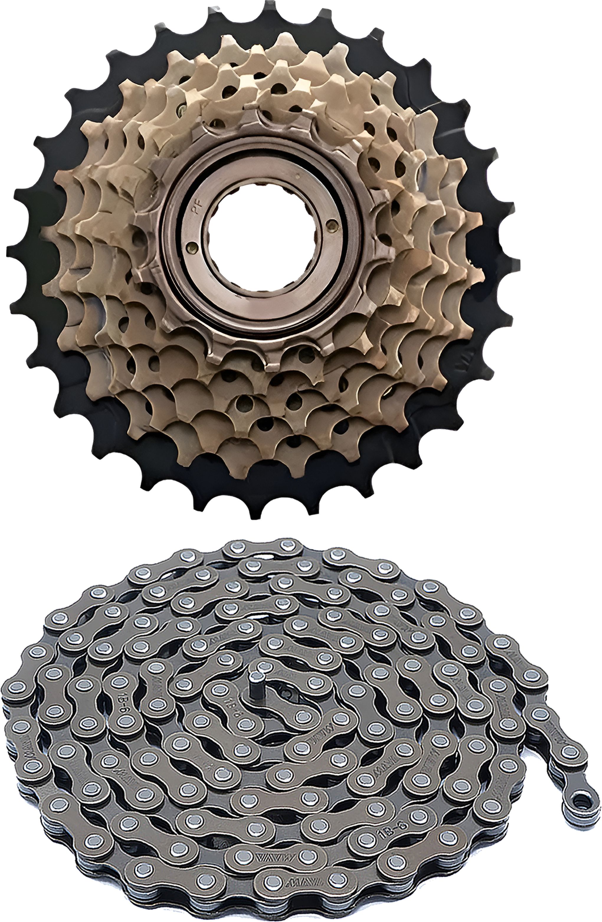 razaiq Cycle Drivetrain Upgrade Kit, 7 Speed Cassette, Chain & Rear Derailleur Bicycle Brake Disk-picture-17