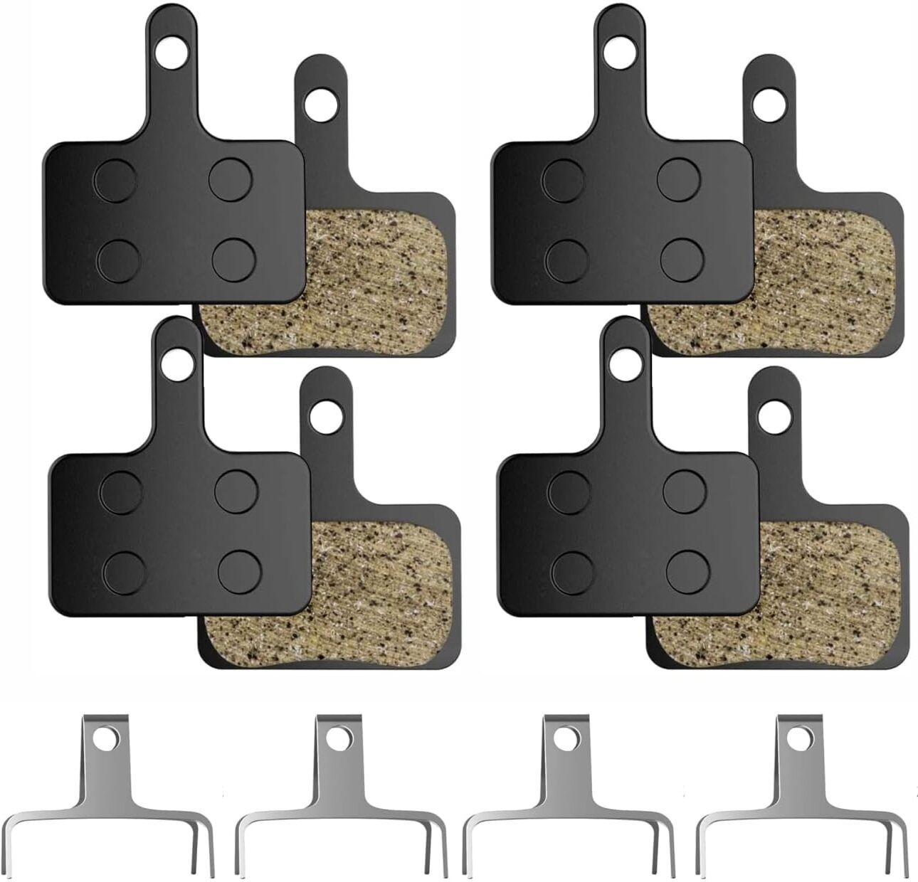 2-Pair Bicycle Disc Brake Pads for MTB Mountain Bike - Resin Cycling Brake Pad Bicycle Brake Disk-image-7