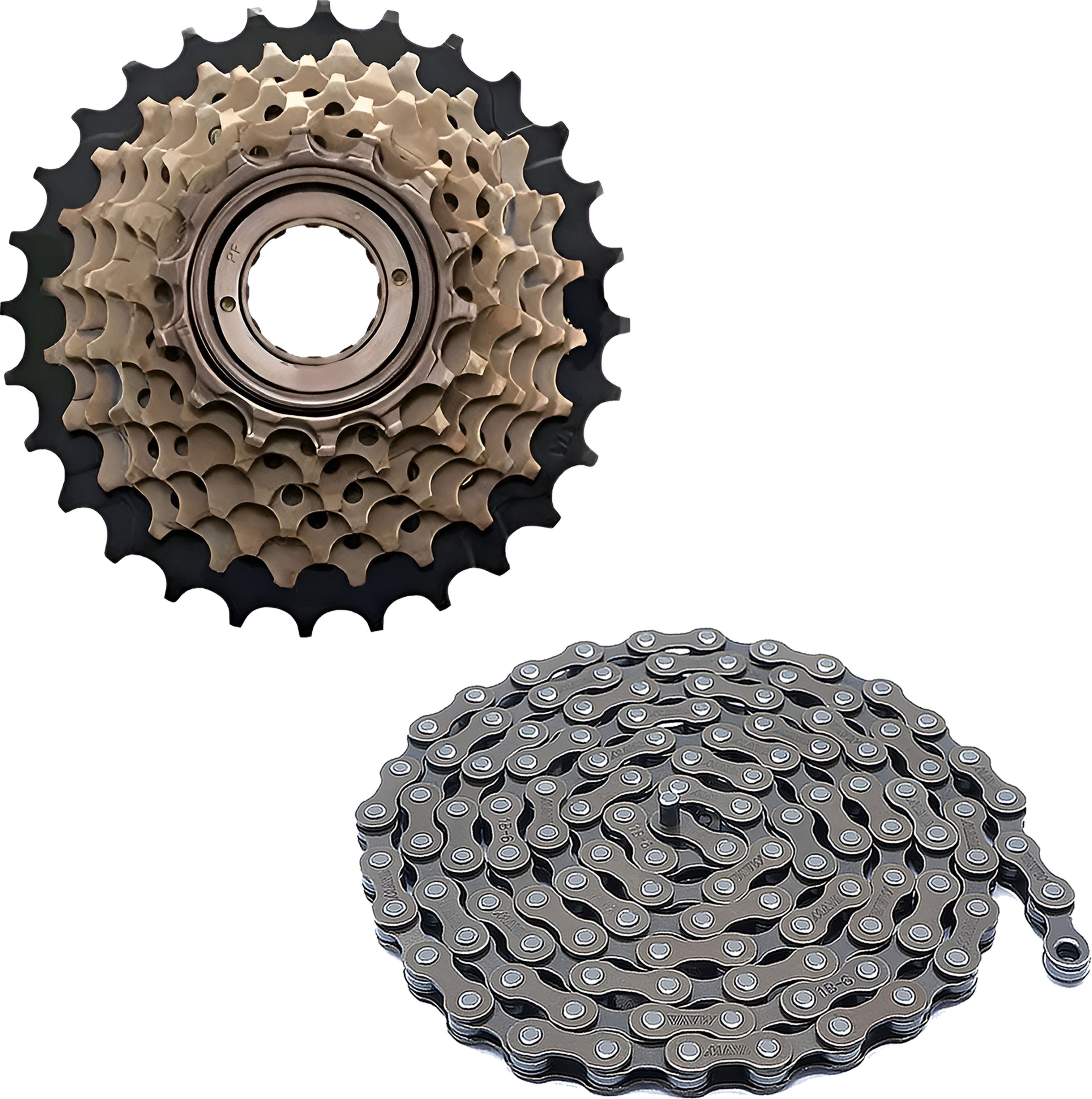 razaiq Universal Bicycle 7 Speed Gear Set, Cassette, Rear Changer & Chain Kit Bicycle Brake Disk-picture-16