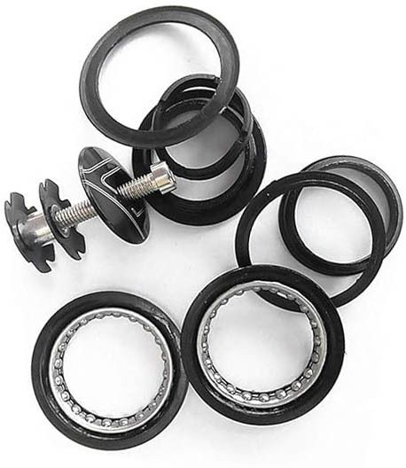 dstechbar Bicycle Headset 1-1/8" Heavy Duty Aluminum Alloy Bike Front Fork Bearing parts Bicycle Brake Disk-picture-20