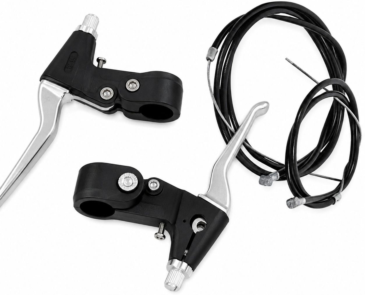 razy Bicycle Brake Lever & Cable Combo Set (Black & Silver) Bicycle Brake Disk-picture-8