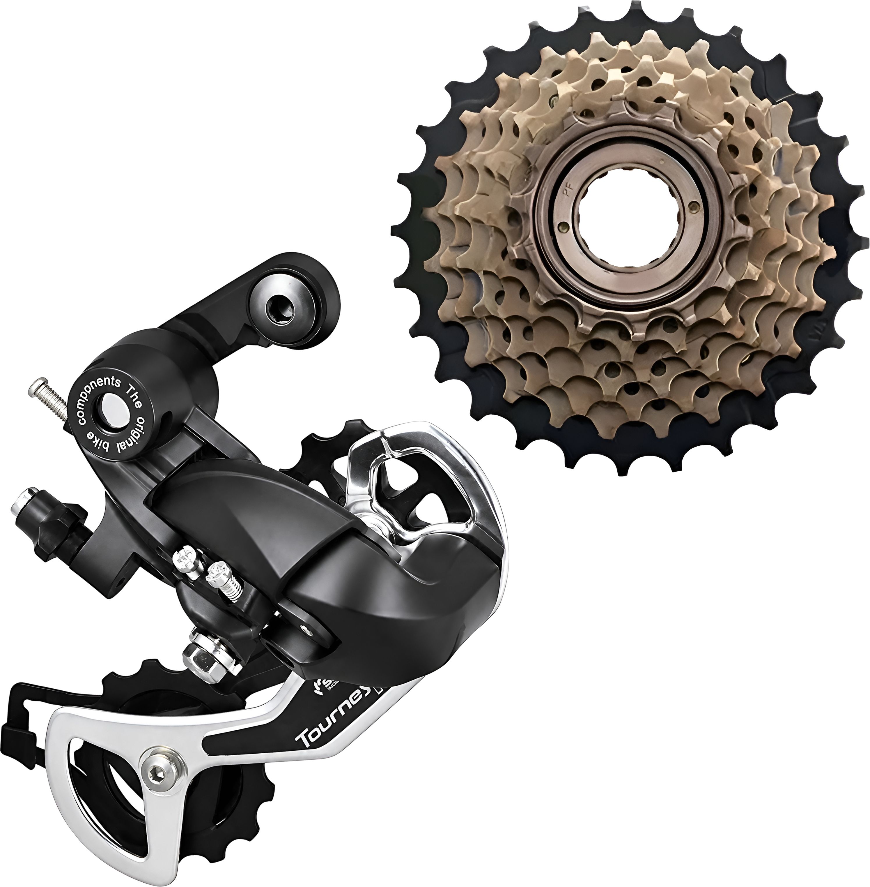razaiq Bicycle Rear Derailleur 6/7/8 Speed 14-28T Cassette 7 Speed 22 Speed Kit Bicycle Brake Disk-picture-7