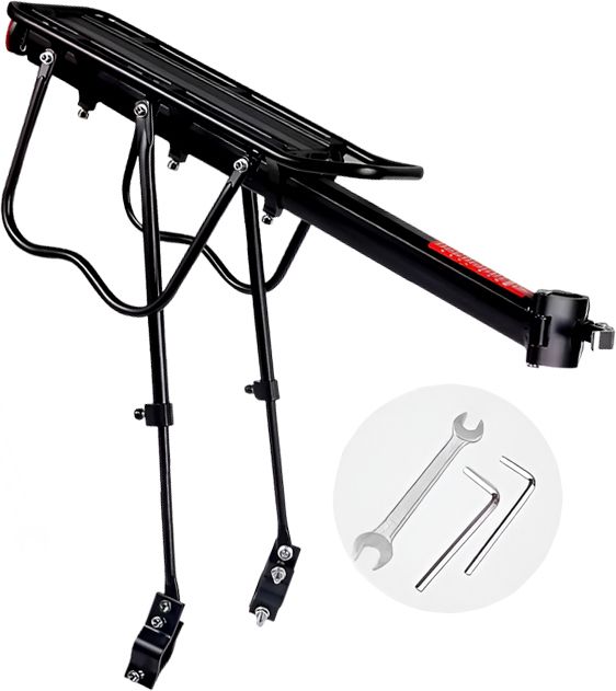 Adjustable Bicycle Luggage Rack Aluminum for MTB Road Hybrid Bikes Aluminium Bicycle Carrier-image-29