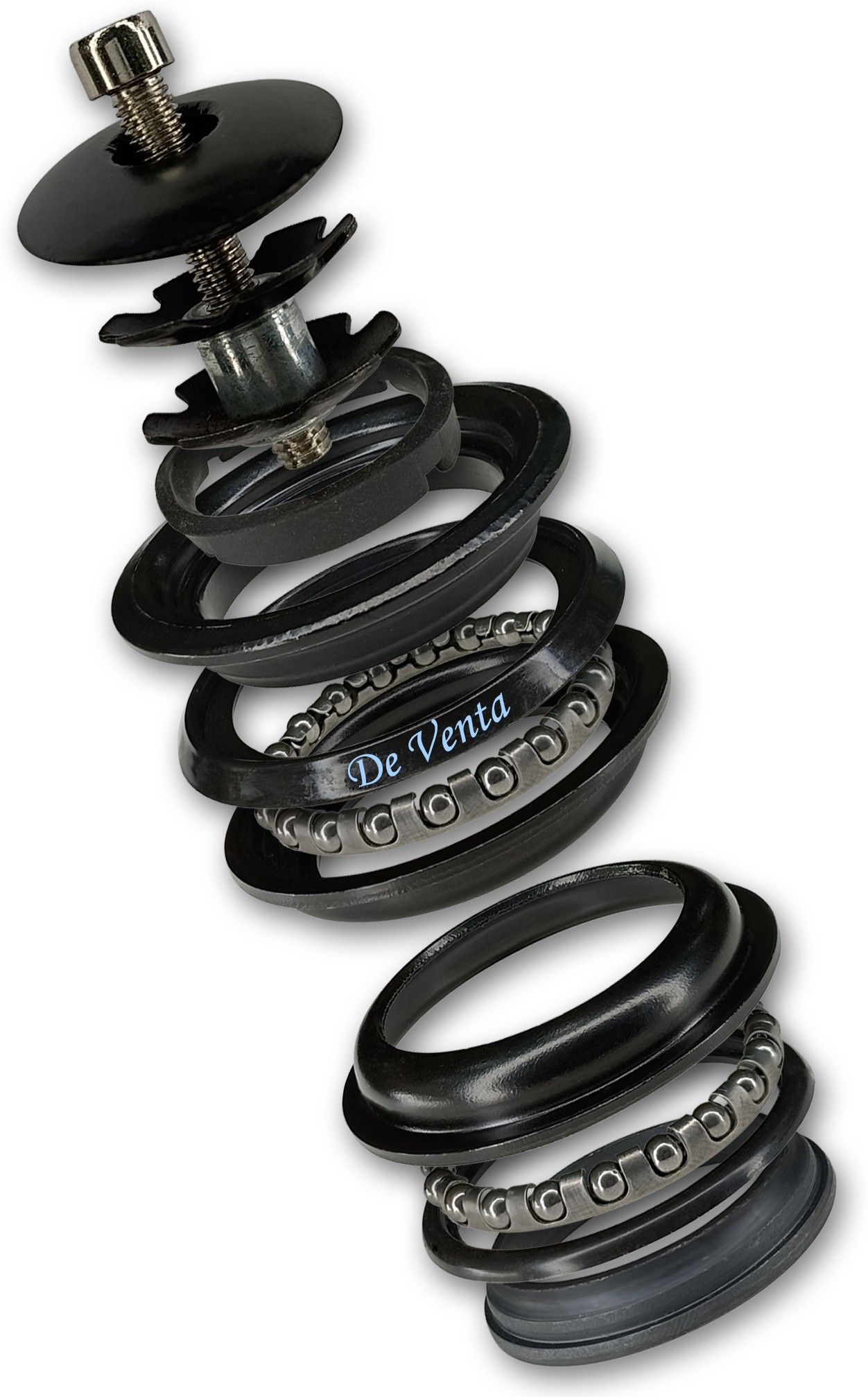 Head Set for Fat Bike & Threadless Iron, Steel Hybrid Bike Bicycle Fork