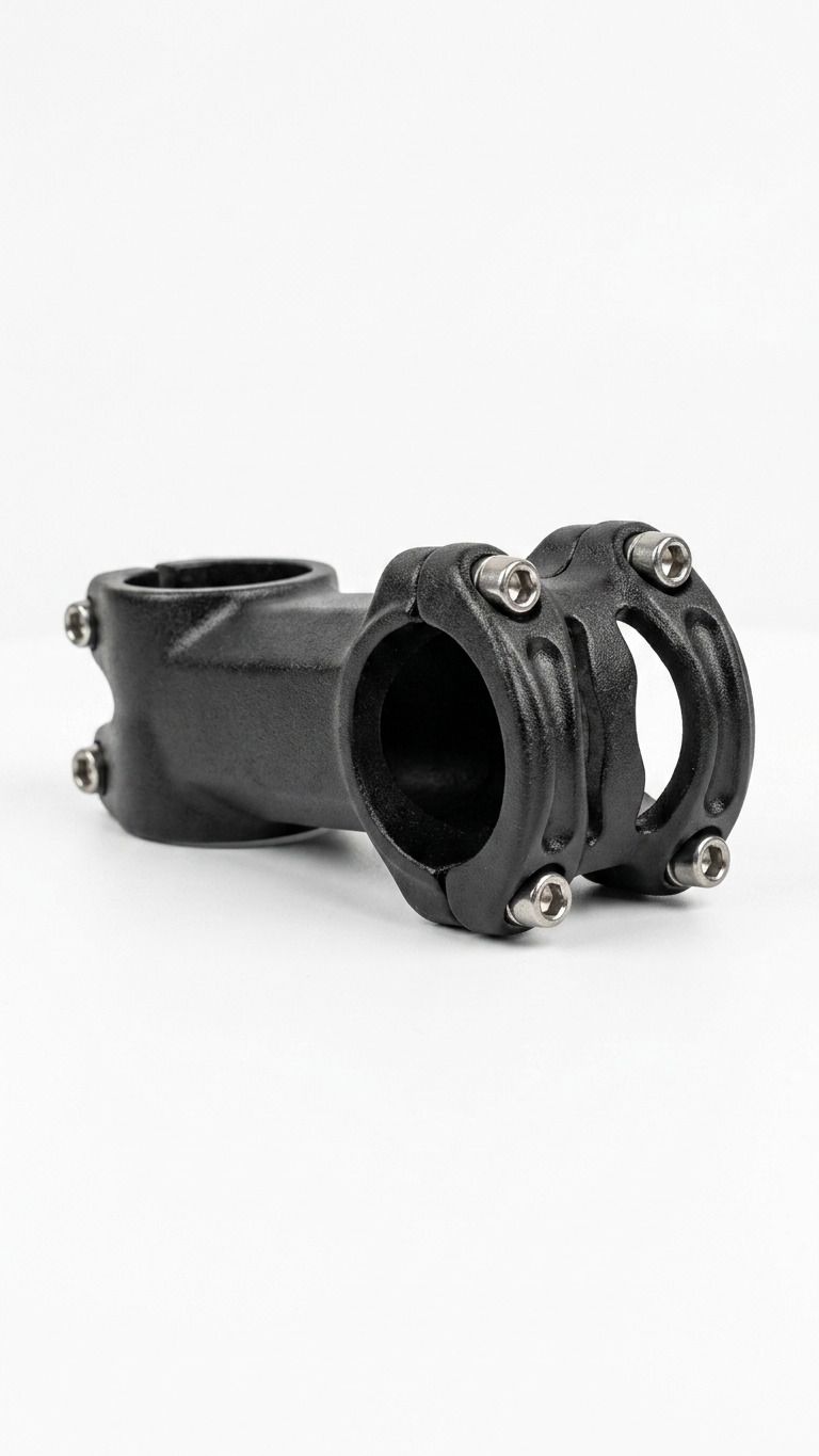 Alloy Threadless Bicycle Handlebar Stem | MTB & Road Bike Stem (Matte Black) Bicycle Handle Grip-image-30