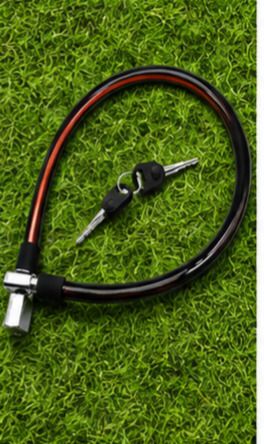 Universal Bike Security Cable Lock with 2 Keys Bicycle Lock-image-45