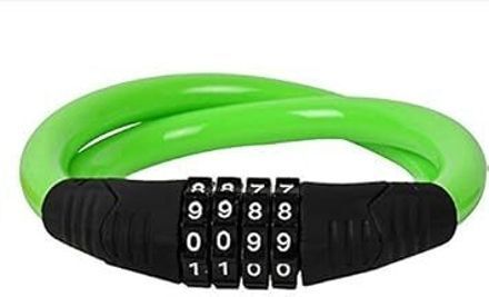 occel Green colour Number Lock with Tag- Bike Helmet Lock/ Bicycle Lock-picture-30